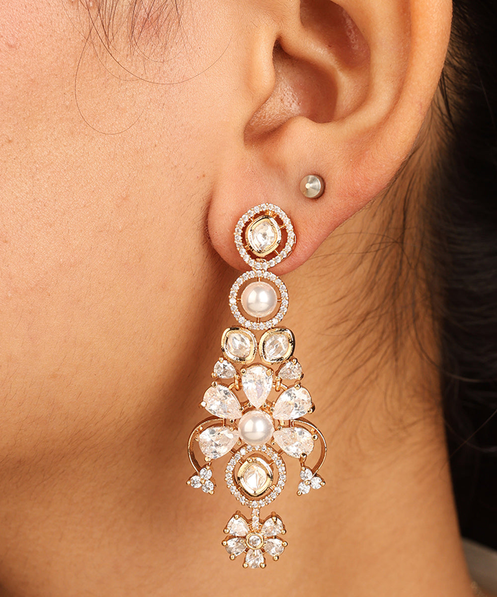 American Diamond Delicate Necklace Set