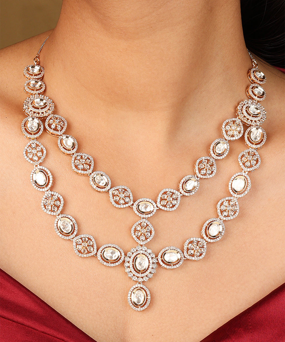 Two Layer Kundan Necklace