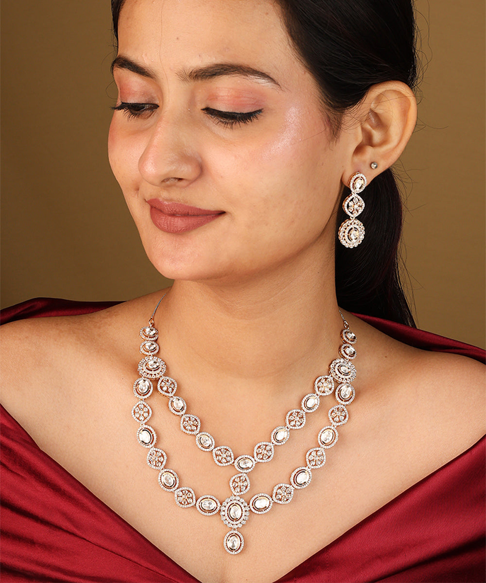 Two Layer Kundan Necklace