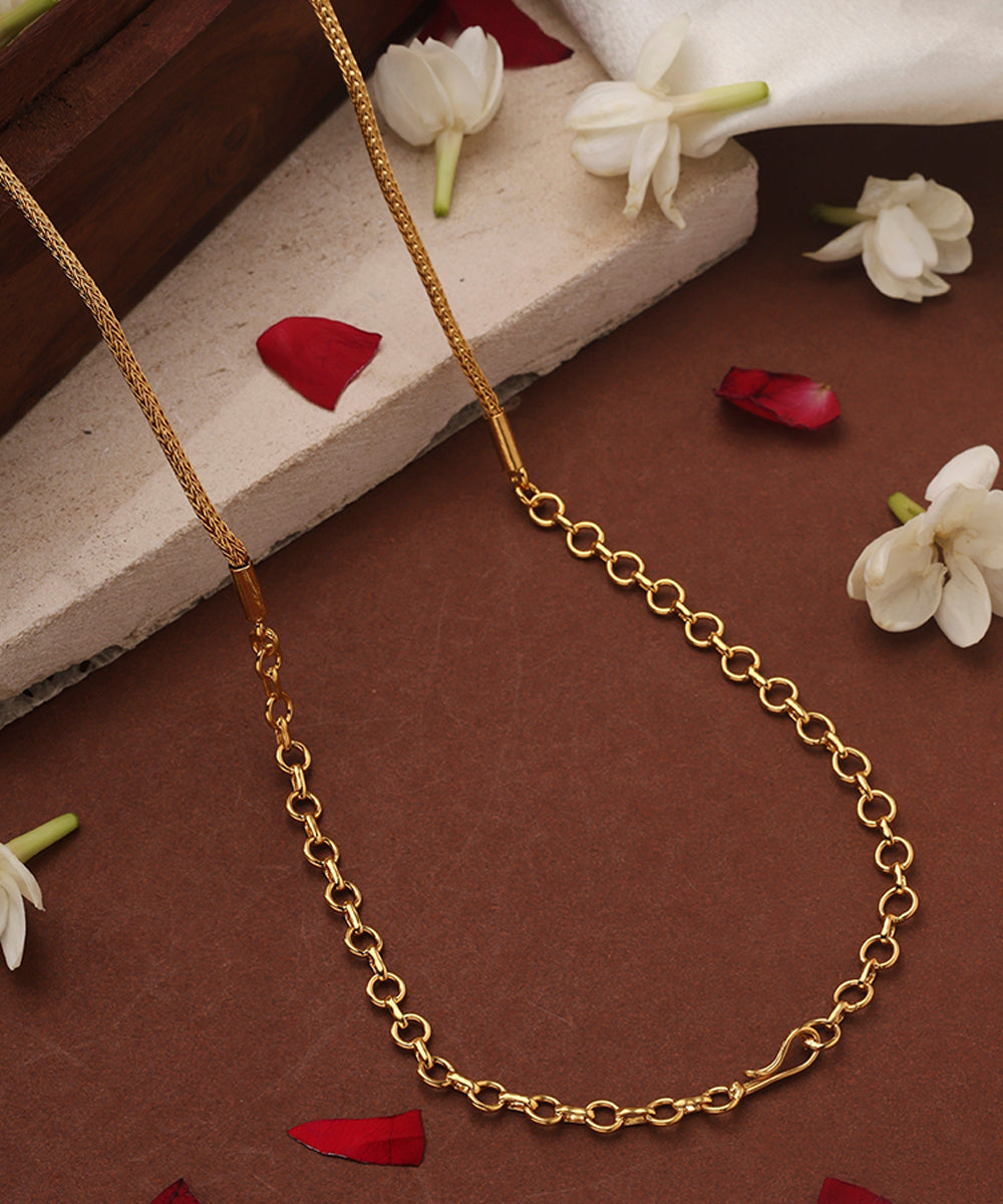 Gold Plated Necklace with Pendant