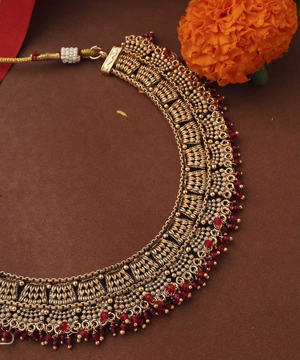 Choker Set Temple Jewellery