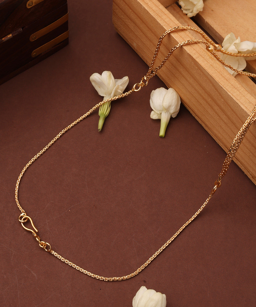 Two Layer Necklace with Round Pendants