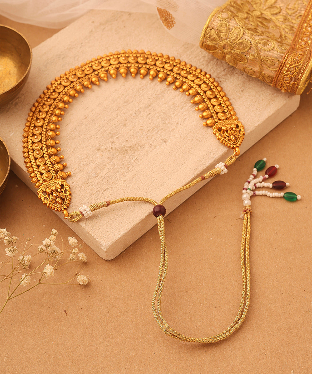 Goddess Motif Necklace and Earring Set