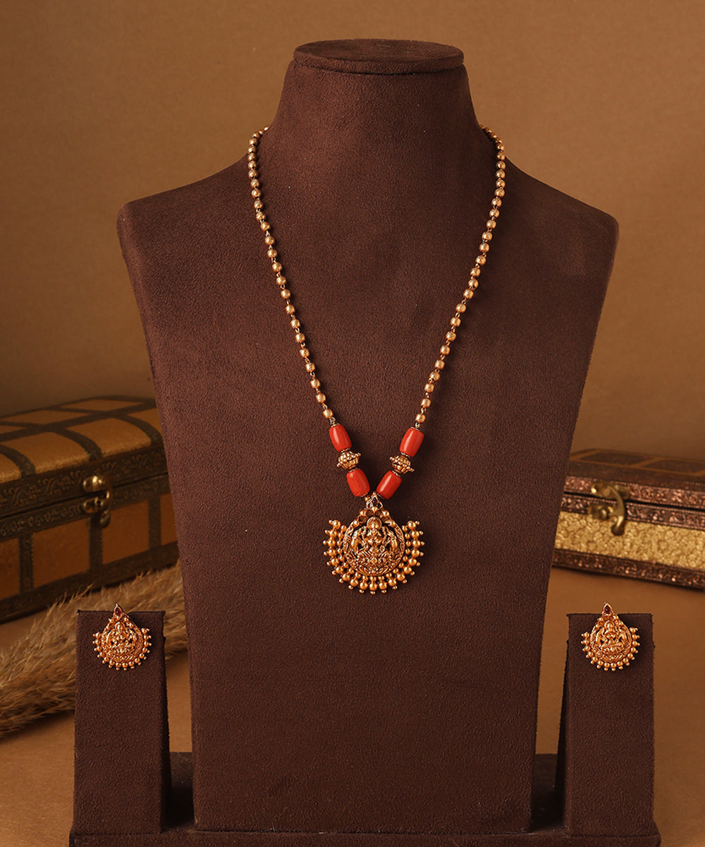 Heritage Lakshmi Elegance Necklace Set
