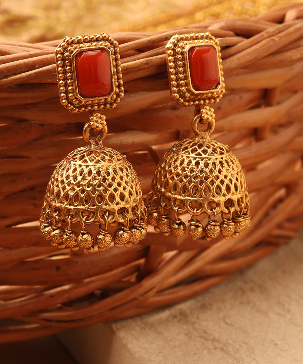 Lotus Blessings Lakshmi Necklace Set