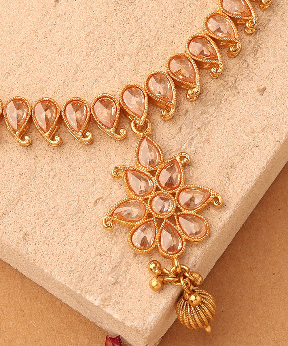 Raindrop Blossom Necklace Set