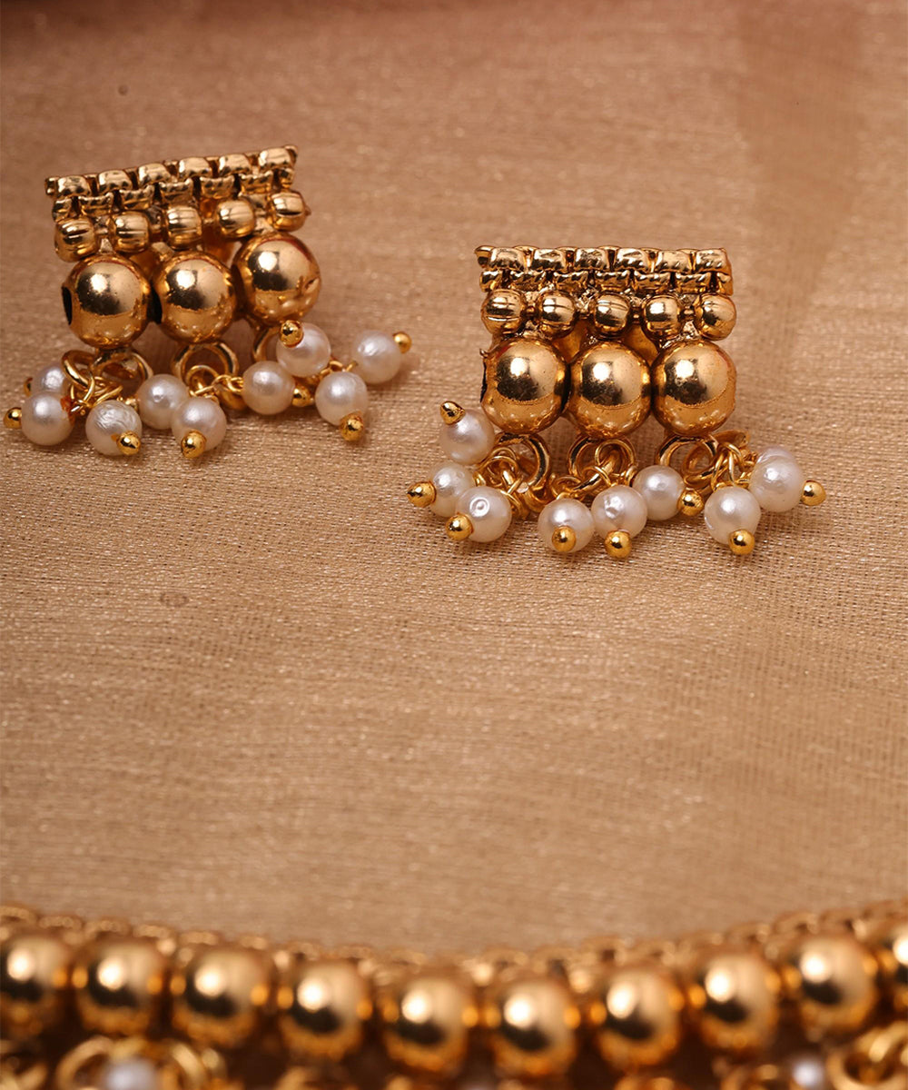 Gold Plated Necklace Set