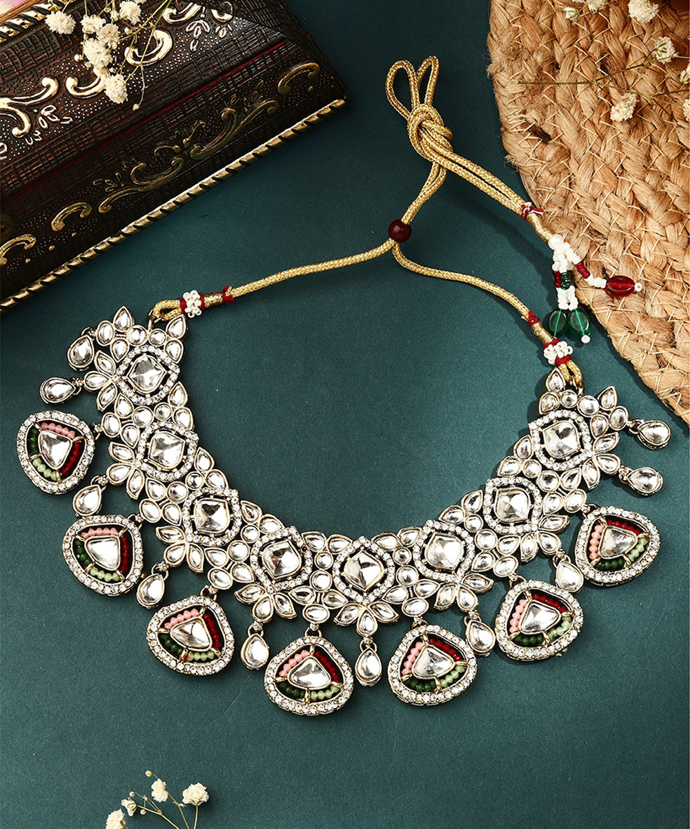 Ethereal Radiance Wedding Necklace Set
