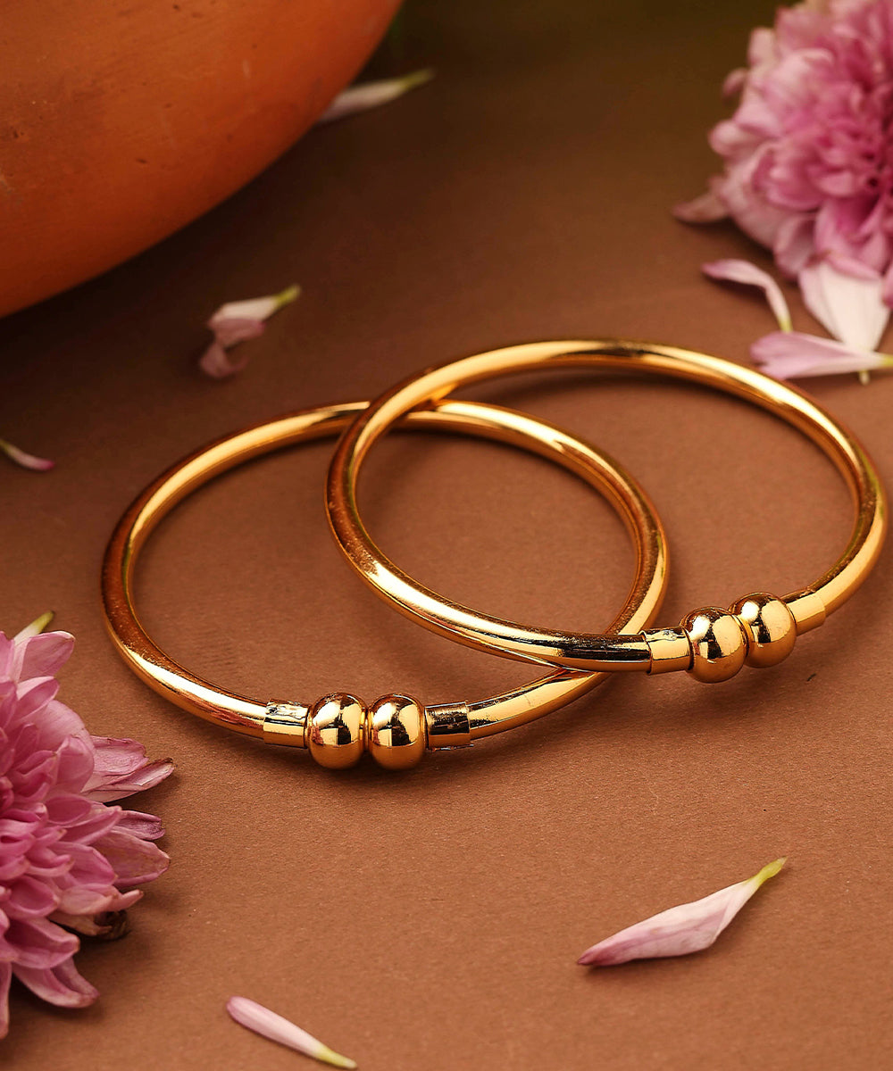Bangles Gold Center Ball