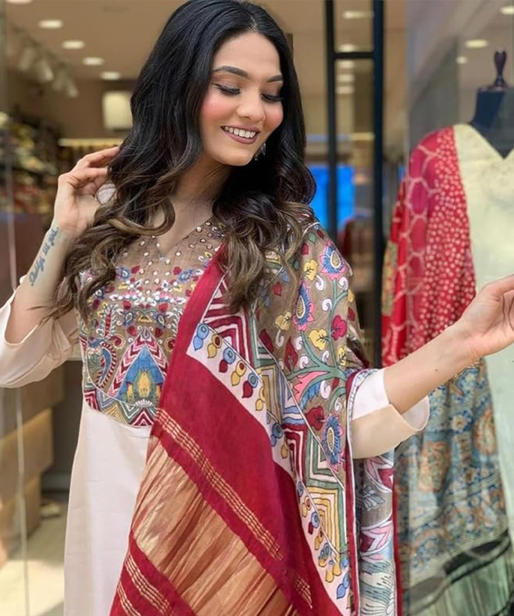 Salwar Multicolor Ethnic Work