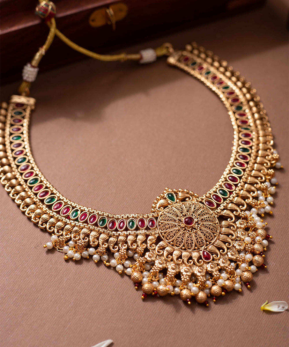 Necklace Antique Temple Grand