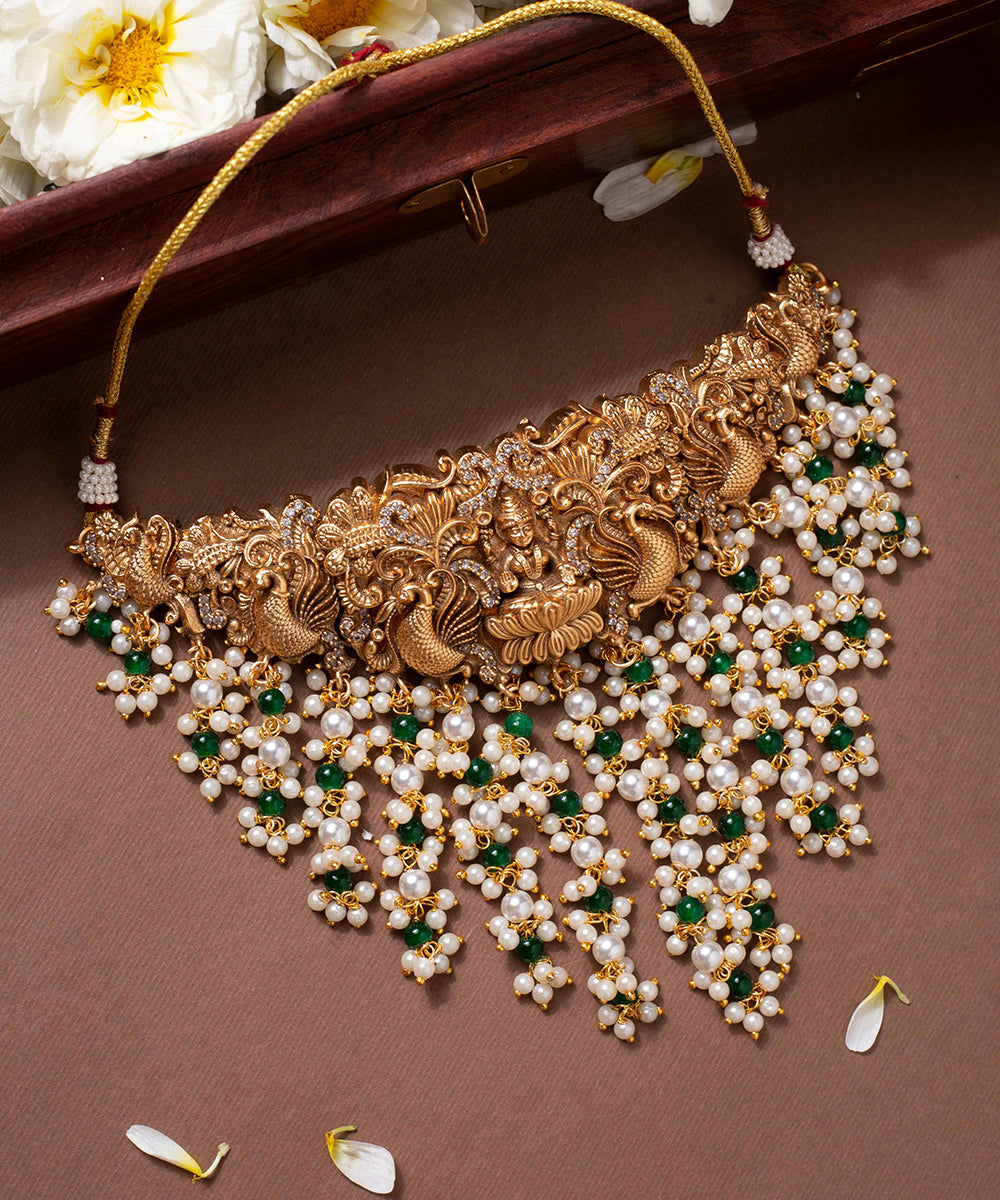 Choker Heritage Peacock Work