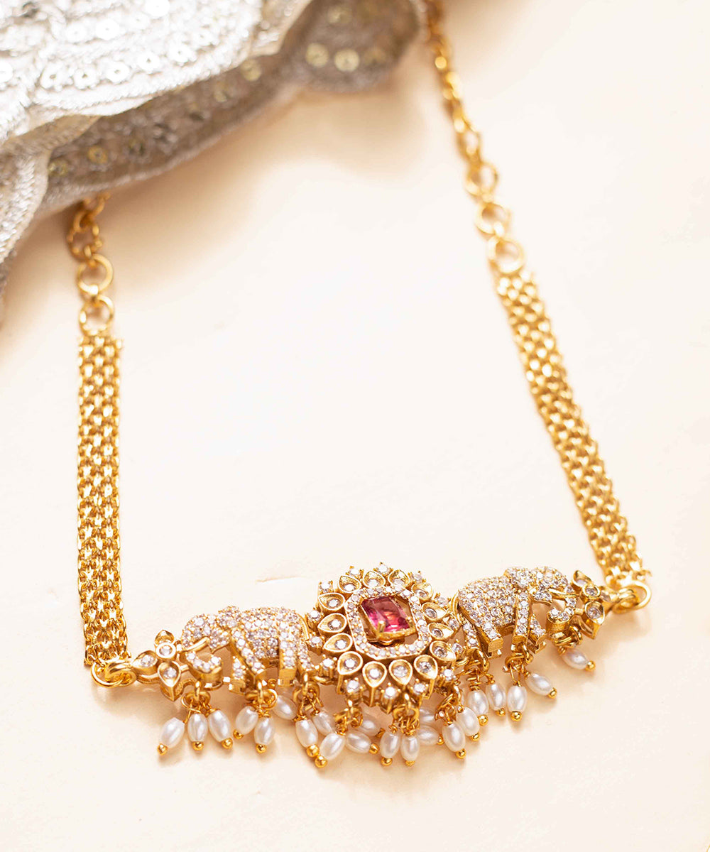 Choker Elephant Gold Changeable