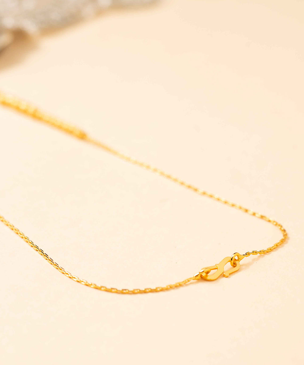 Necklace Golden Heart Pendant