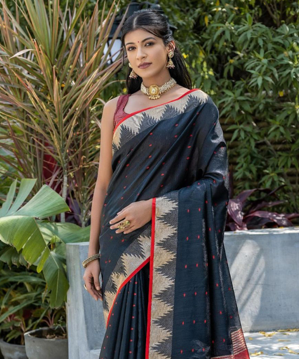 Saree Midnight Charm Woven