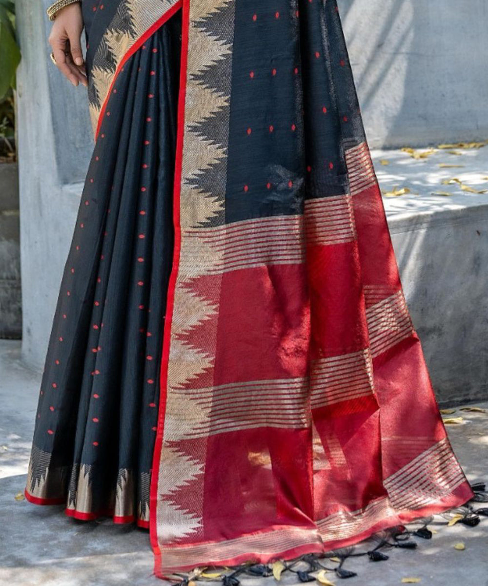 Saree Midnight Charm Woven