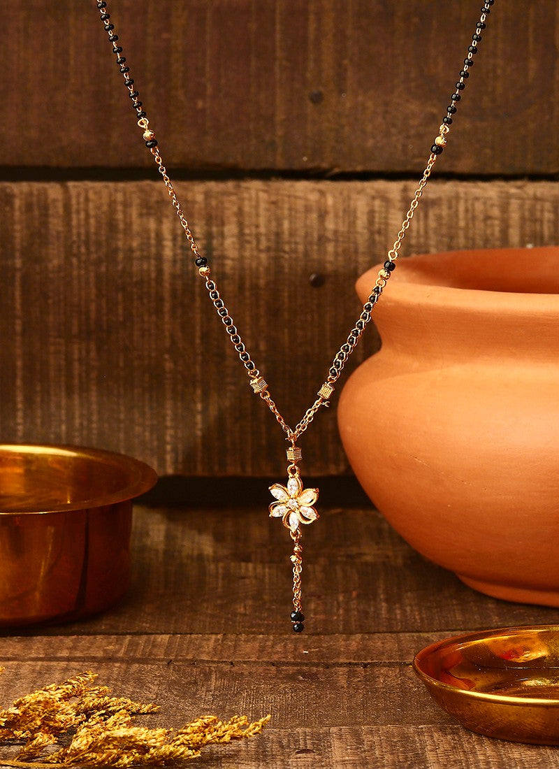 Floral Shaped Mangalsutra