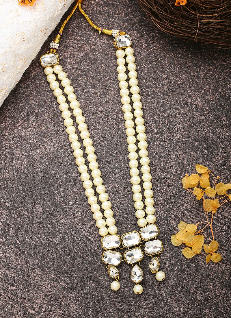 2 Layered Necklace Set