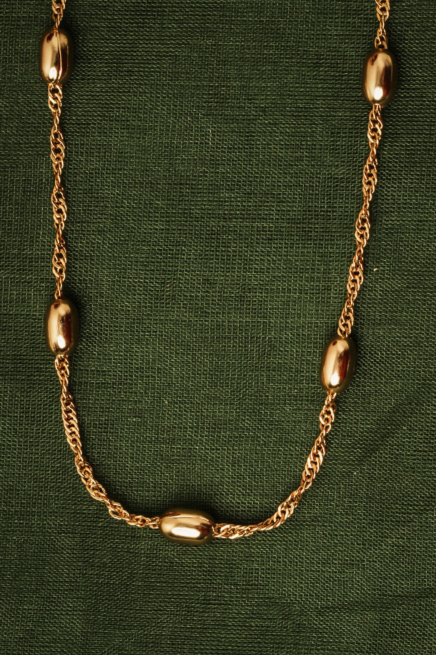 Simple Gold-Plated Necklace