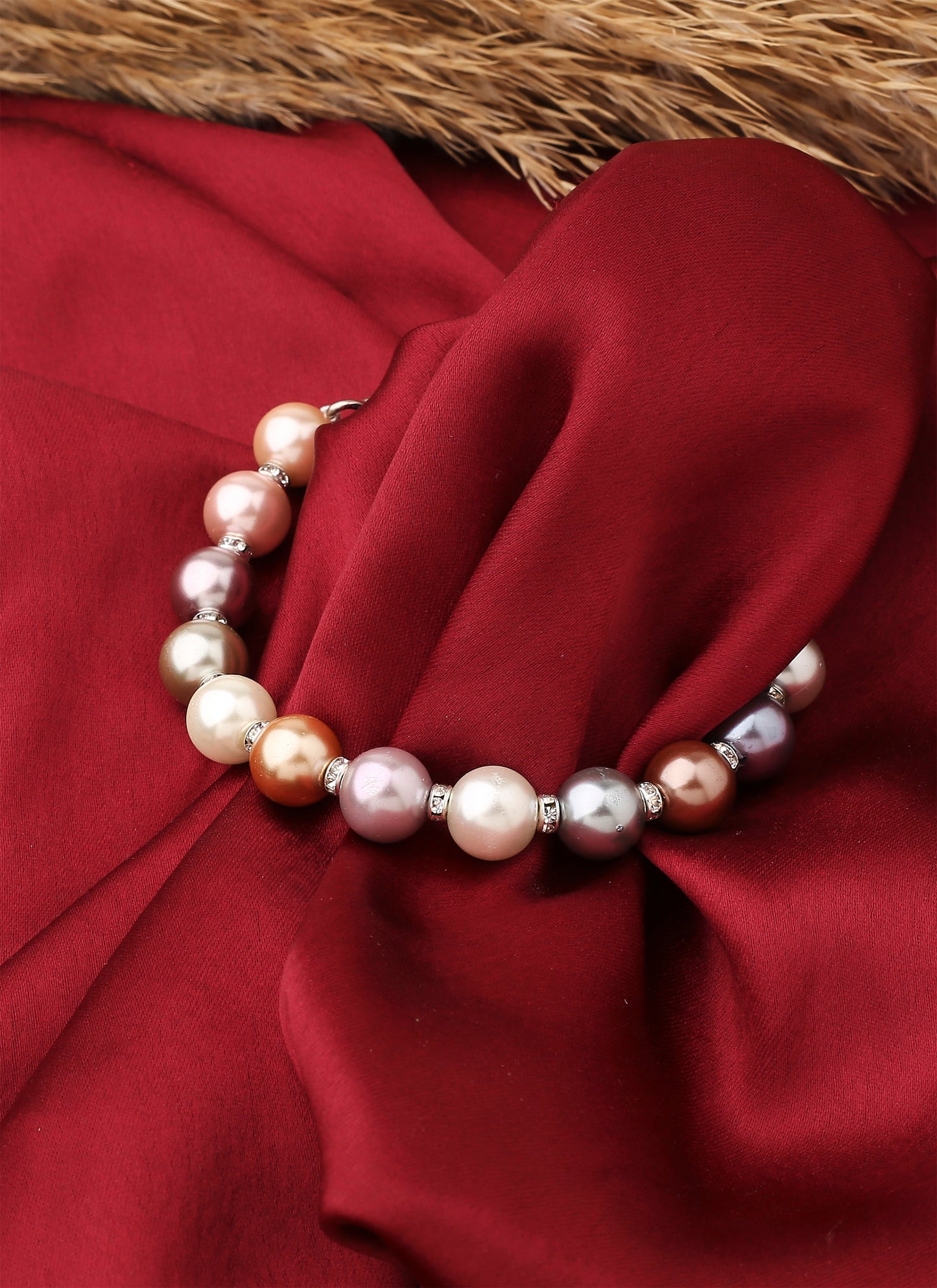 Multicolour Pearl Bracelet