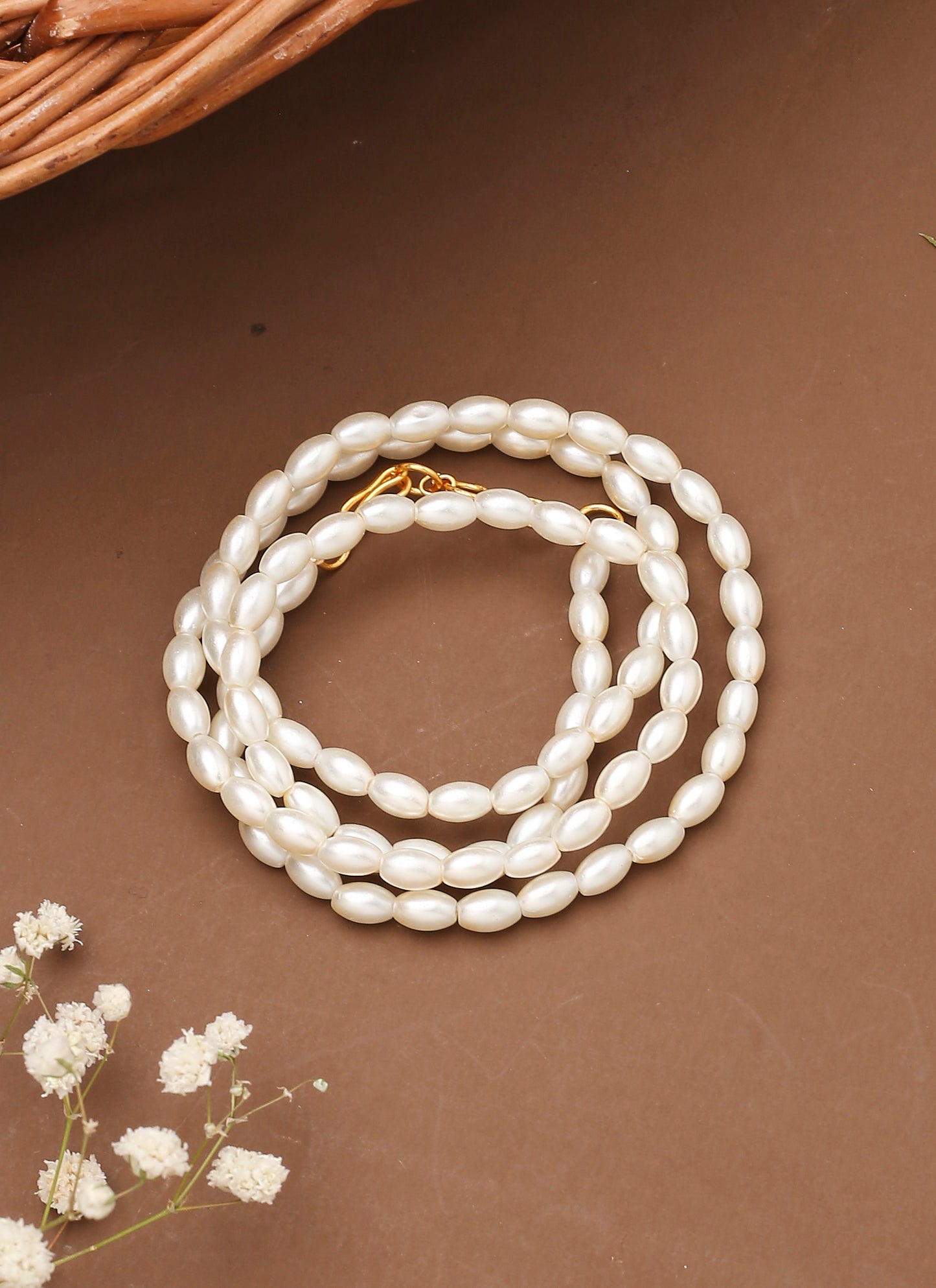 Ceremonial White Mala
