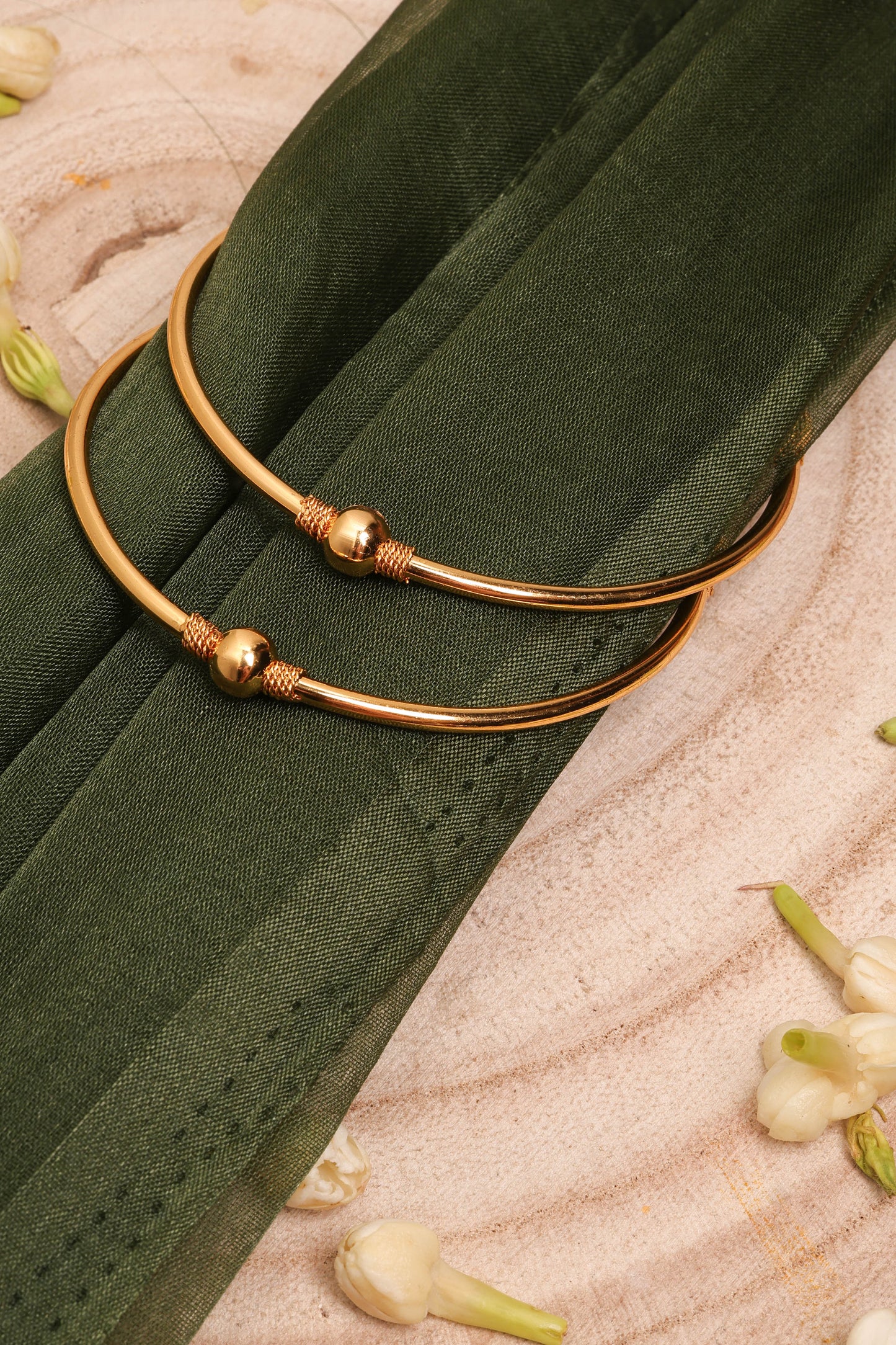 Bangles Set with Circular Accents