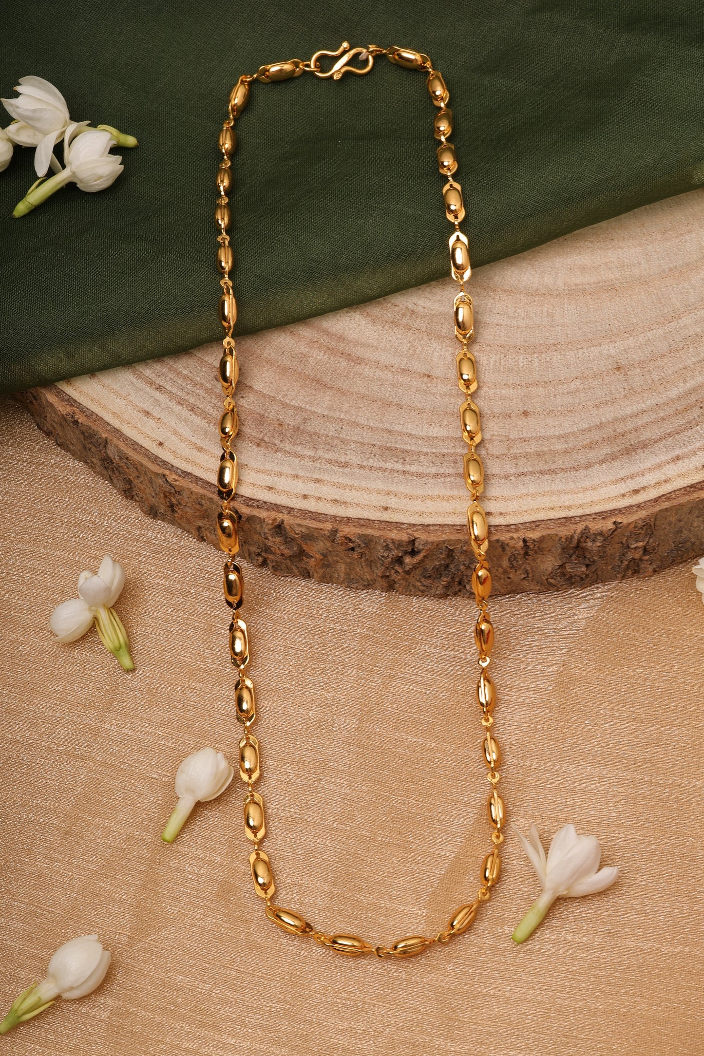Gold-Plated Classic Necklace