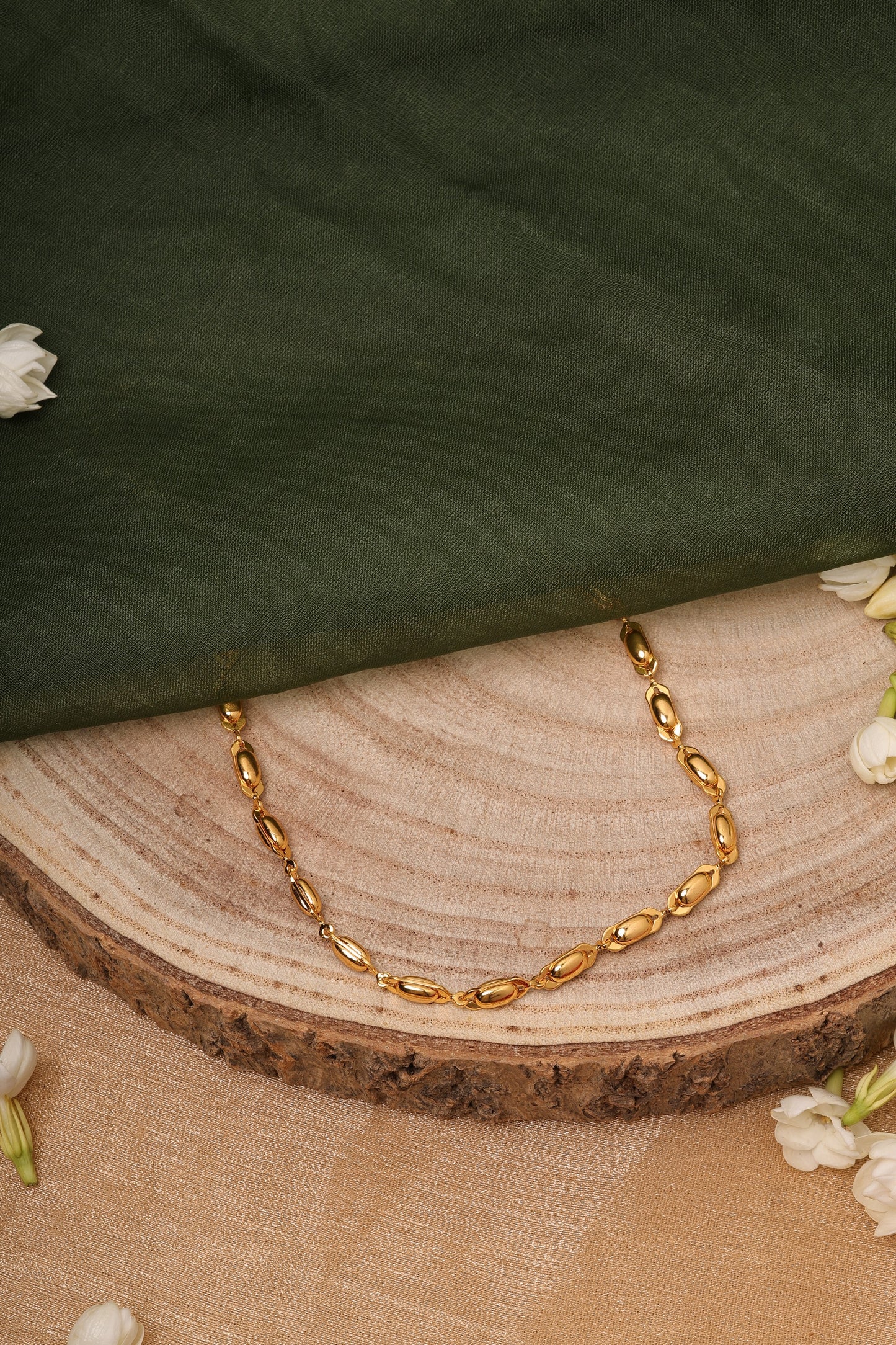Gold-Plated Classic Necklace