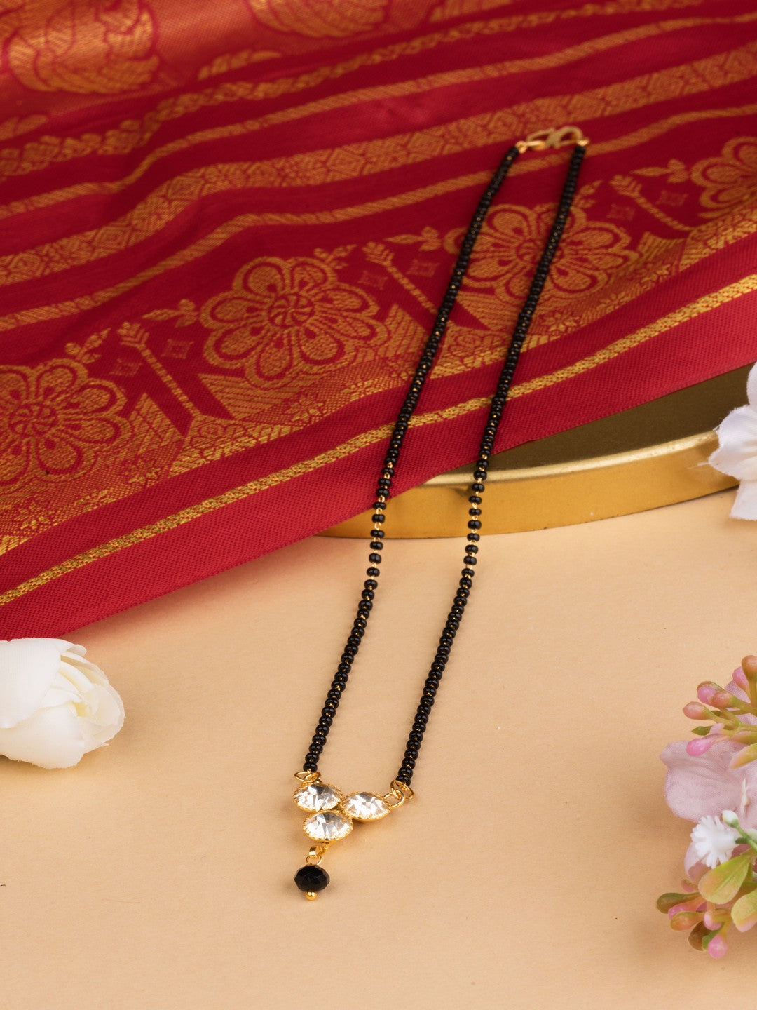 Minimal Gold Tone Mangalsutra