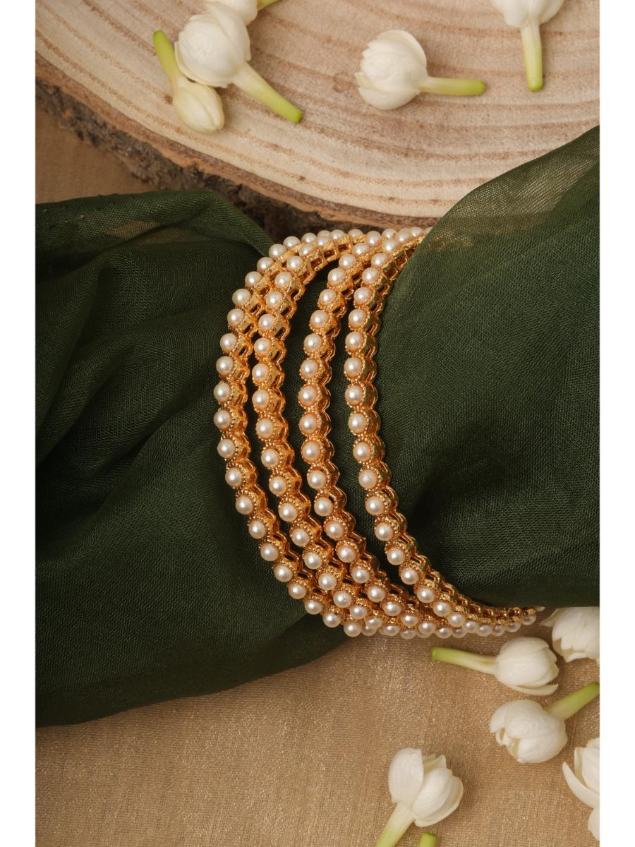 White Alloy Bangles and Bracelets