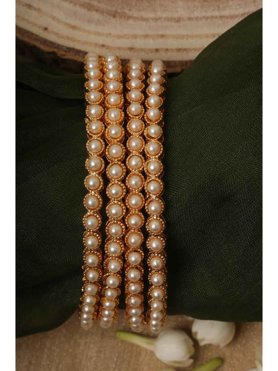 White Alloy Bangles and Bracelets