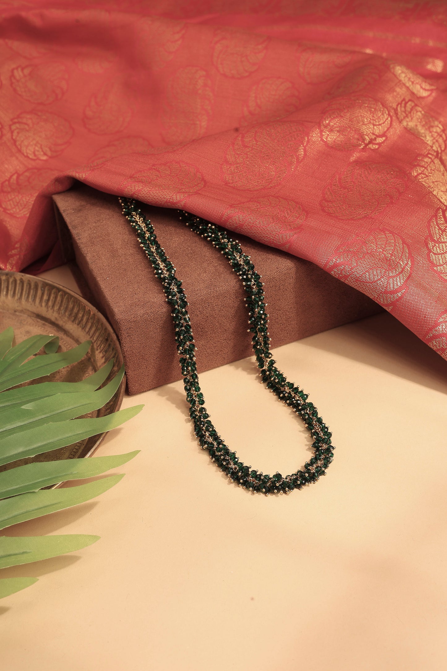 Green Beads Necklace
