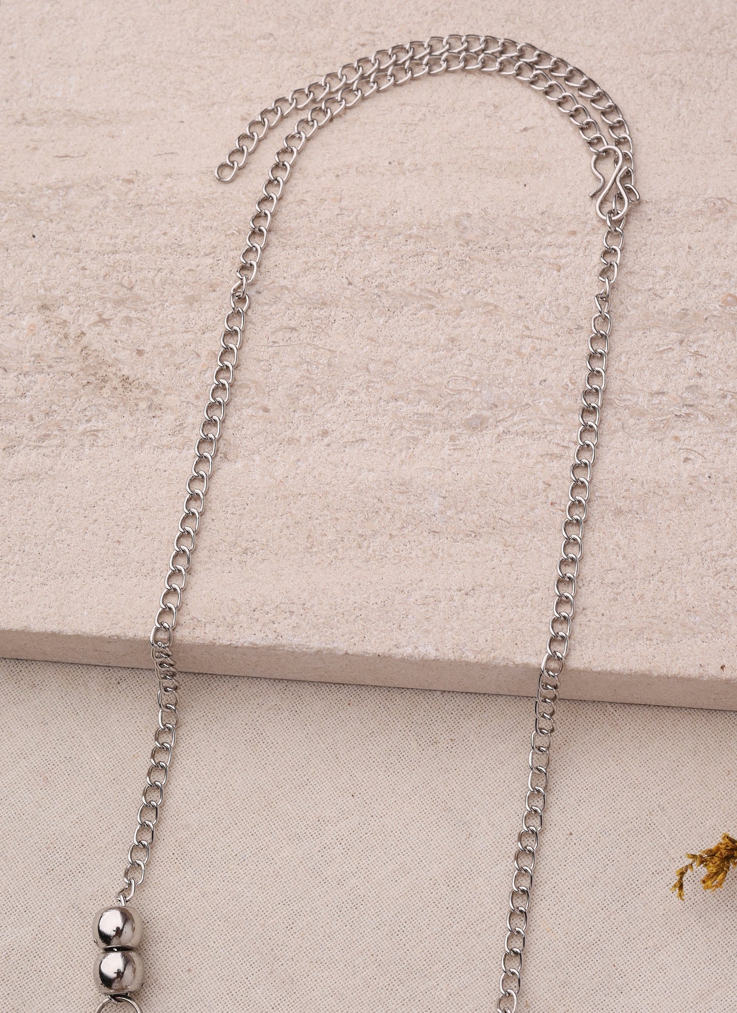 Statement Oxidized Necklace Set with Pendant for Navratri