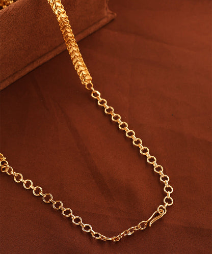 Multicolour Stones Pearls and Gold Necklace