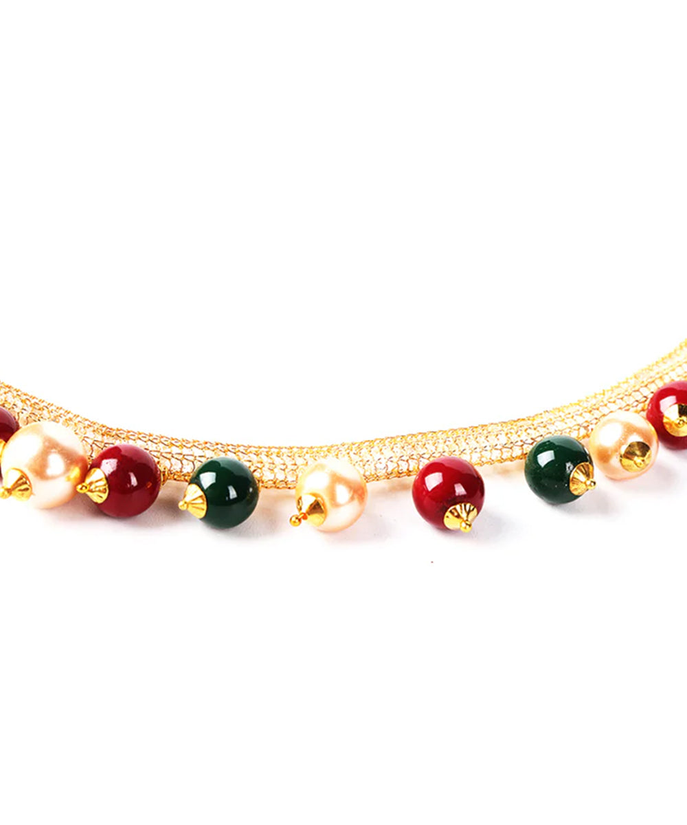 Multicolor Pearl Necklace Sets