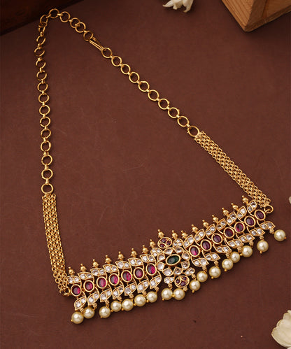 Stone Studded South Indian Style Choker