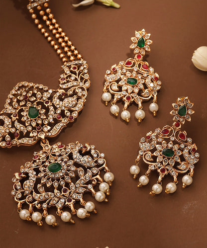 Long Guttapusalu Necklace Set