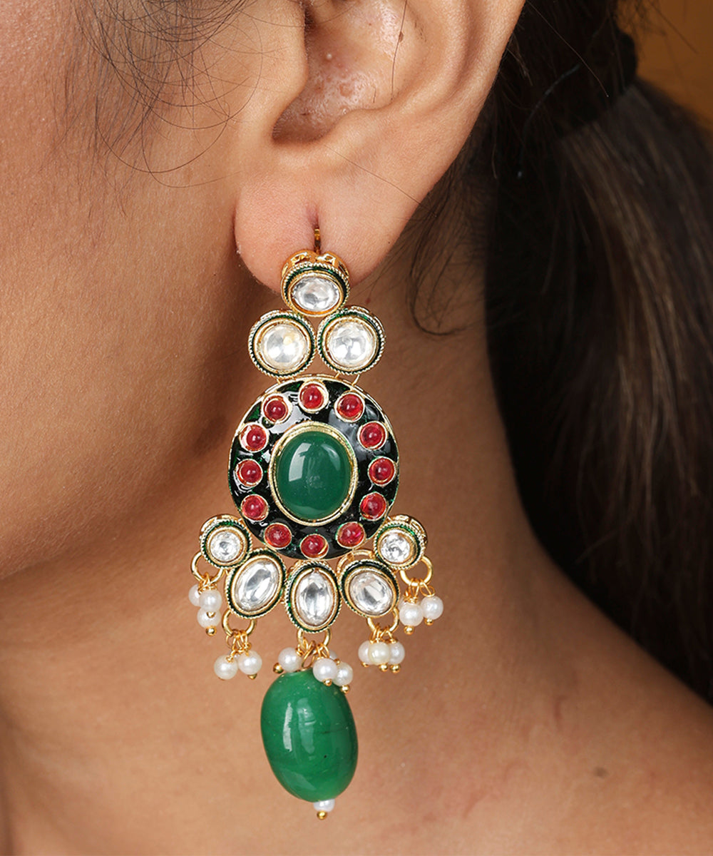 Kundan Bridal Choker with Jaipur Jadau
