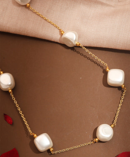 White Pearl Necklace