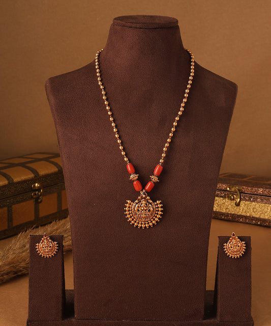 Heritage Lakshmi Elegance Necklace Set