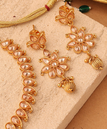 Raindrop Blossom Necklace Set