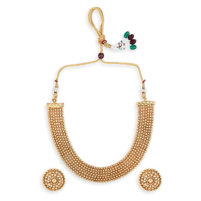 Gold Plated South Indian Designer Necklace Sets