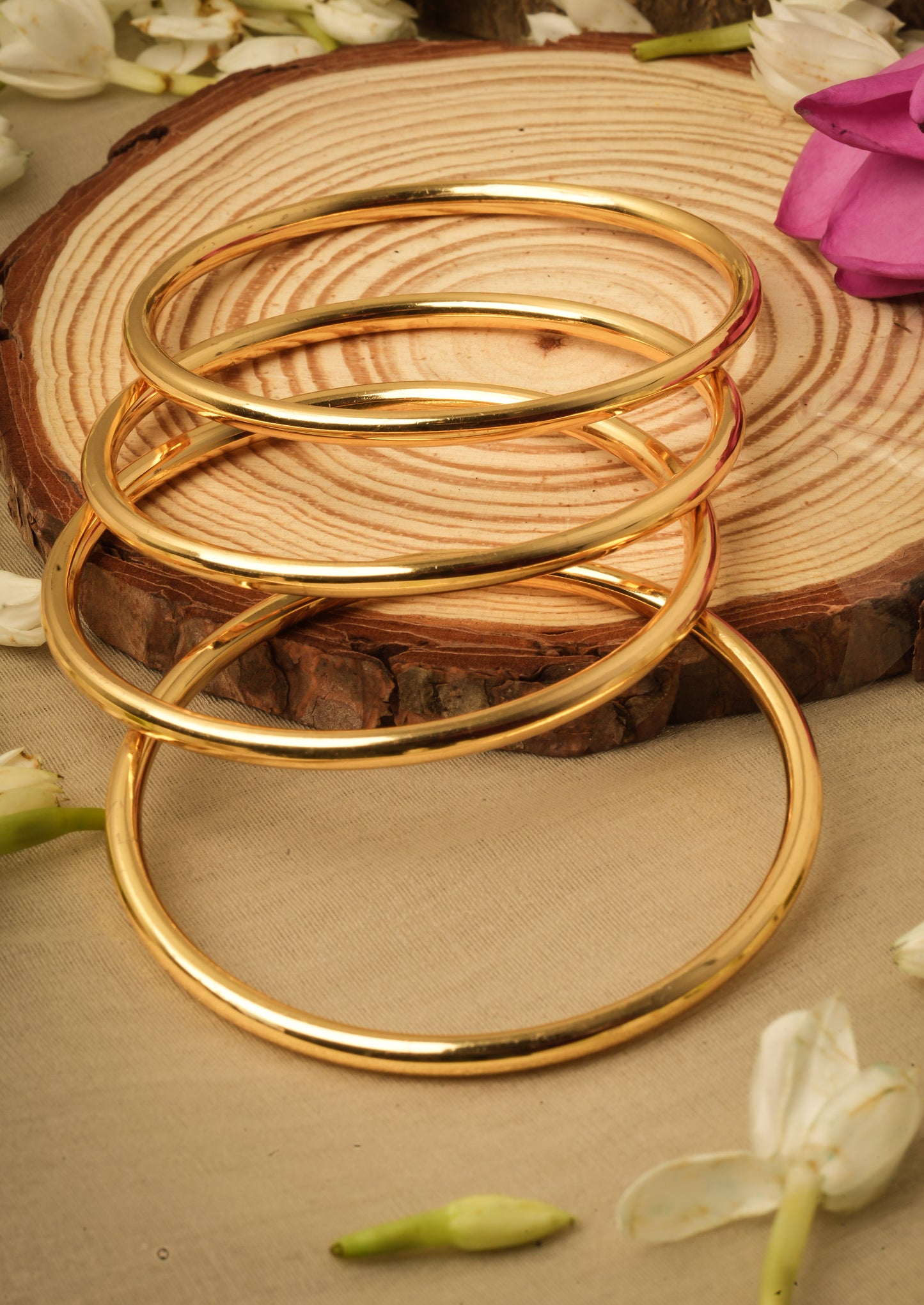 Set of 4 Bangles and Bracelets