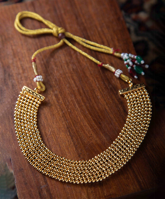 Gold Plated South Indian Designer Necklace Sets