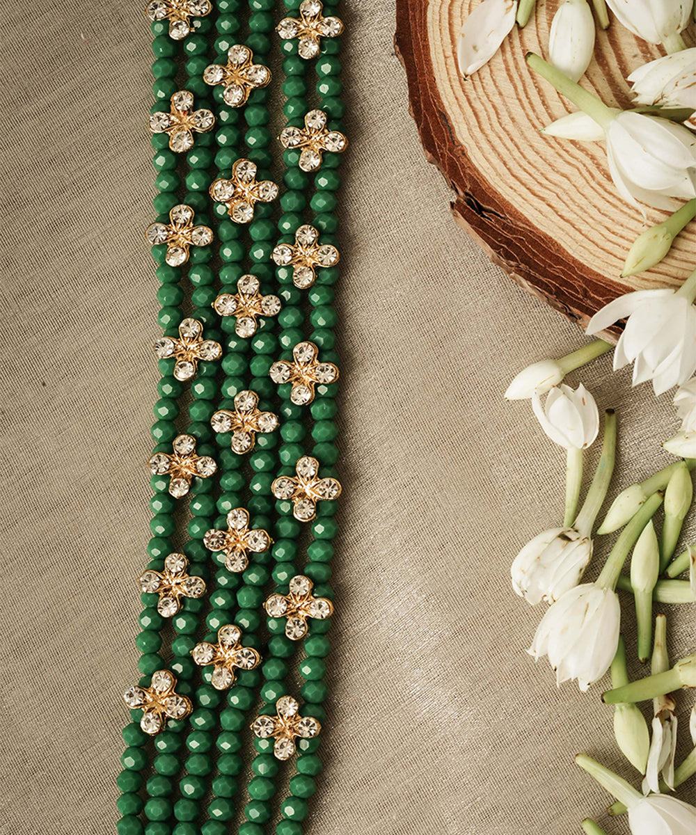 Green Alloy Necklace