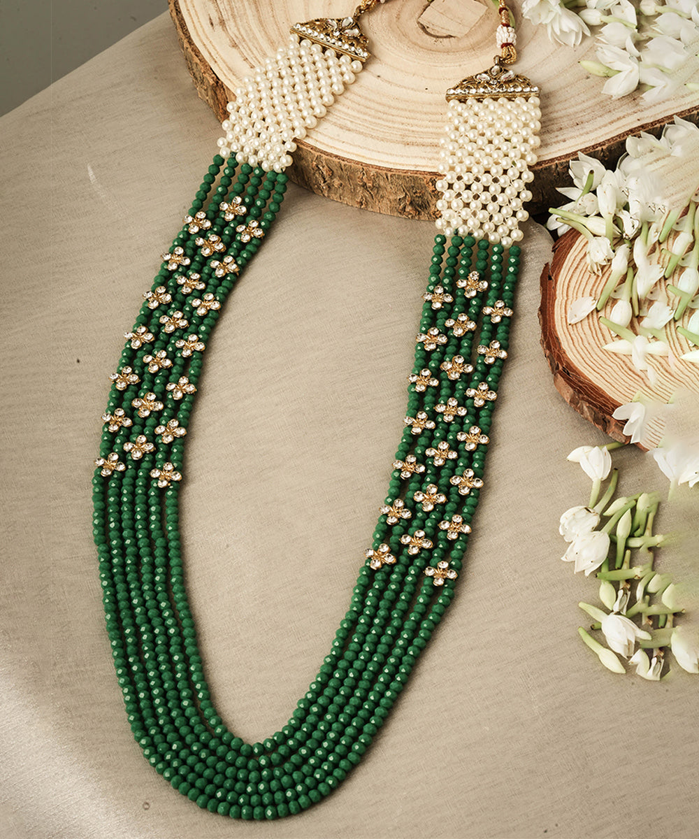 Green Alloy Necklace