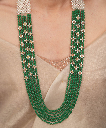 Green Alloy Necklace