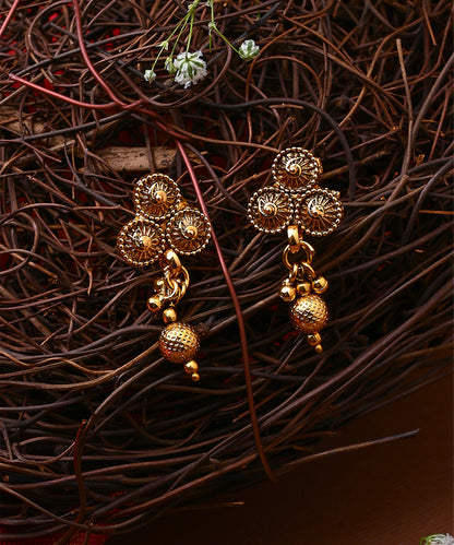 Yellow Gold Plated Necklace Set