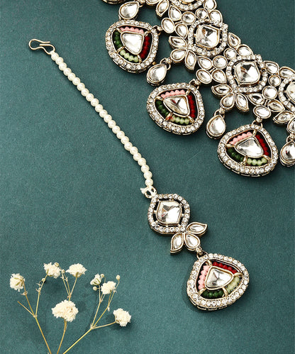 Ethereal Radiance Wedding Necklace Set