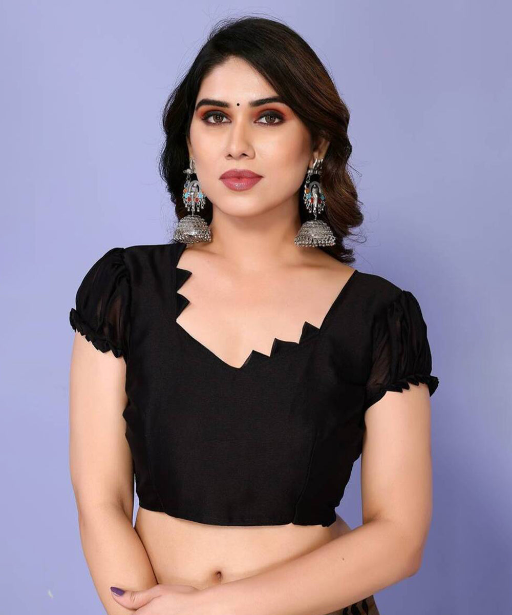 Saree Mustard Chiffon Print
